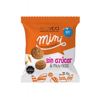 Mini Biscuit Zanahoria Sin Azúcar