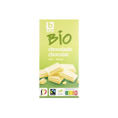 Chocolate blanco orgánico 100 grs