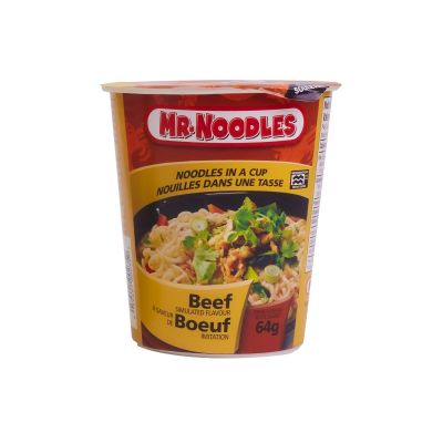 Mr. noodles pasta instantanea sabor carne